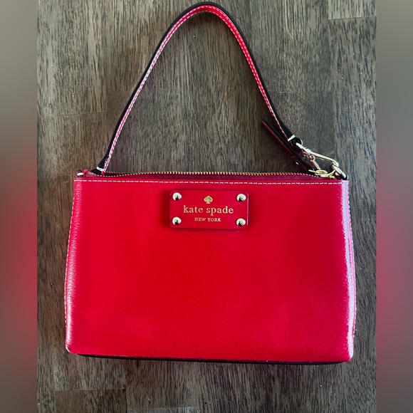 Kate Spade Red Leather Purse - Picture 3 of 8